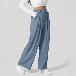 Halara wide leg waffle pants